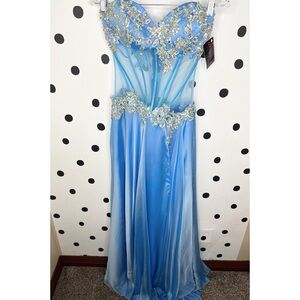 🆕PROM DRESS CORSET TOP SIZE 4